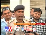 Attempt of thief breaking ATM machine caught in CCTV , Rajkot - Tv9 Gujarat