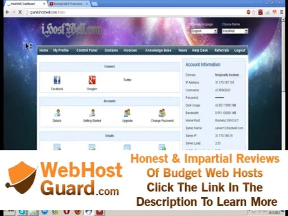 How to get a free hosting with lots of Features and CPanel