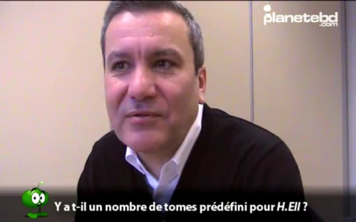 Bernard Vrancken en interview pour planetebd.com