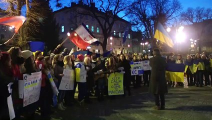 "ЄвроМайдан" у Перемишлі в підтримку боротьби України за Європейський вибір