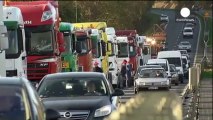 La ecotasa vuelve a sacar a los camiones de Francia a la calle