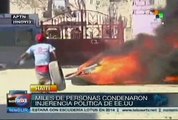Protestas en Haití acaban con violencia