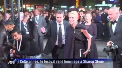 L'actrice américaine Sharon Stone a été vivement ovationnée à Marrakech