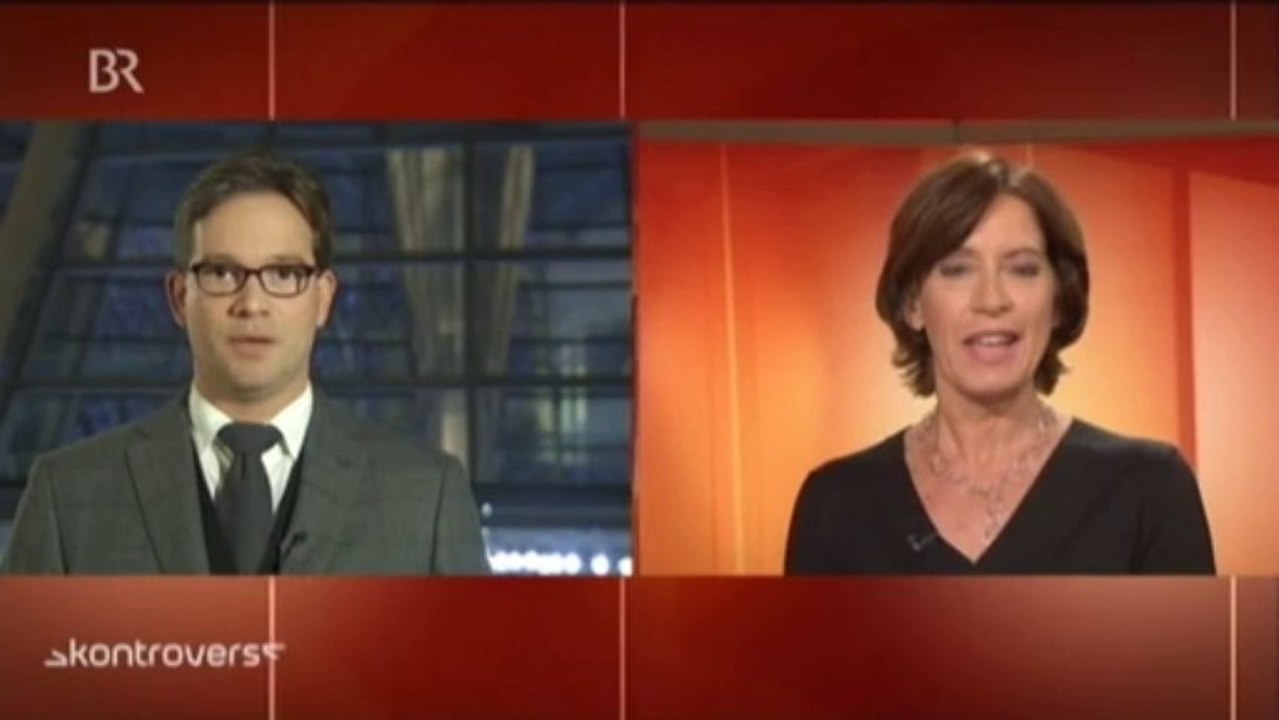 Harald Schmidt - Schalte zu Florian Pronold in 'Kontrovers'