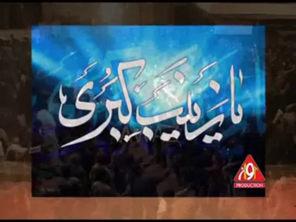 Zainab Ki Amanat Hai Aamir Bangash Noha 2013-14