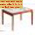 Angebote 47in Expandable Dining Table Paloma w/ Frosted Glass Top Italy 33D93