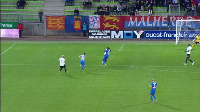 SM Caen - Angers SCO (1-1) - 29/11/13 - (SMC - SCO) - Résumé