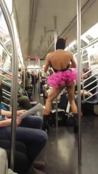 Drôle de taré dans le métro