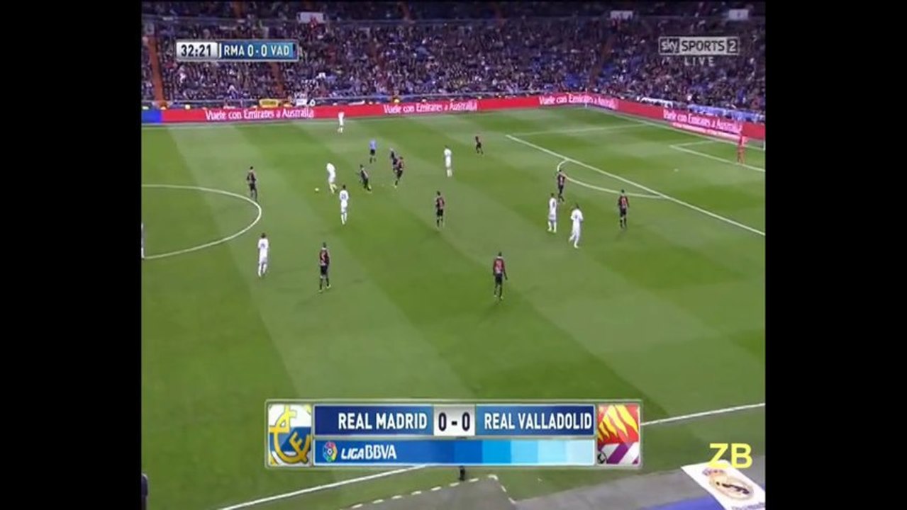 Real Madrid	2-0	Valladolid Half Time