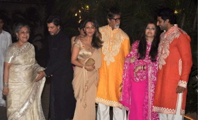 SRK, Alia Bhatt, Ranbir Kapoor at Big B's Diwali Bash