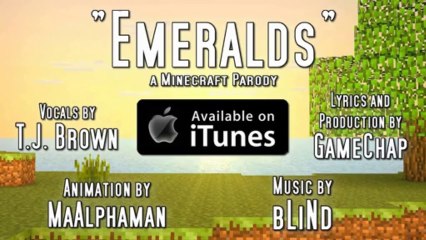 ♪ "Emeralds" - A Minecraft Parody Music Video (Sub español)