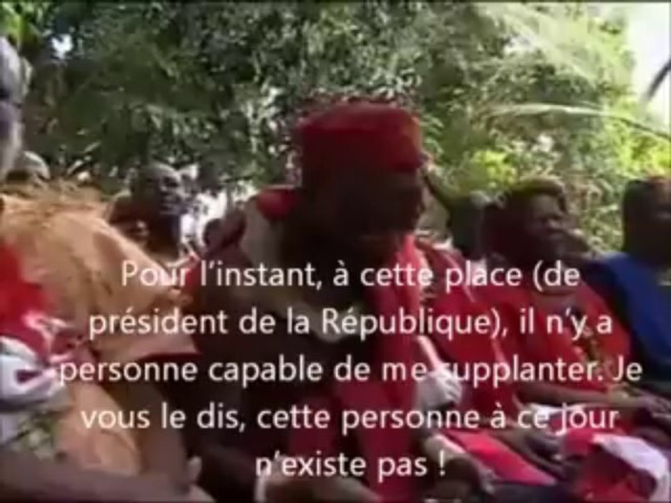 SASSOU N'GUESSO EN RÉUNION AVEC SON CLAN POUR LA CONSERVATION DU POUVOIR.