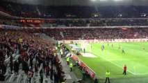 Losc Monaco joie d'après match au Grand Stade !!