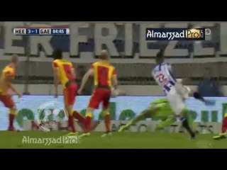 84' Doelpunt Hakim Ziyech, sc Heerenveen - Go Ahead Eagles, 3-1