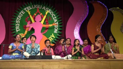 TRI-STATE TELUGU ASSOCIATION:  30TH ANNIVERSARY: HEMALATA BURRA: ACHYUTASHTAKAM
