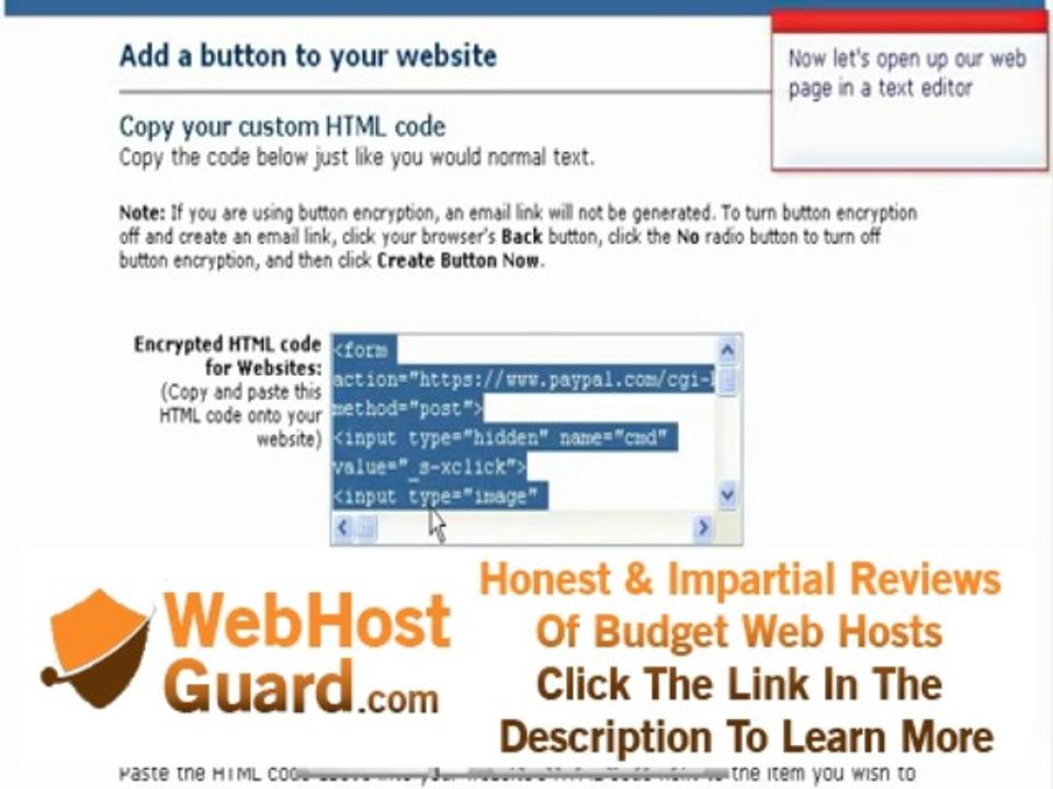 Creating a basic Buy Now button in Paypal - Canadian Web Hosting
