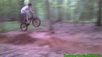 Painful Bmx Jump Faceplant!