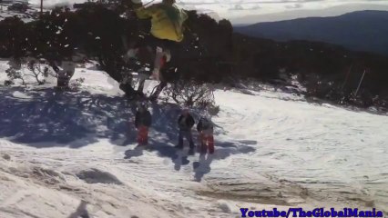 Ski Jump Accident! (Funny)