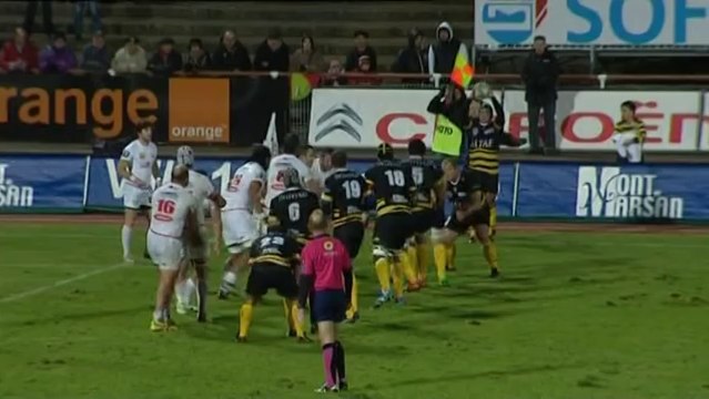 Mont de Marsan-Tarbes : 21-15 J12 - Saison 2013-2014