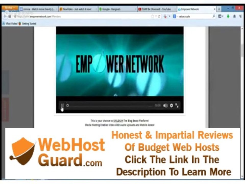 How to purchase media hosting to blog from your phone with empower