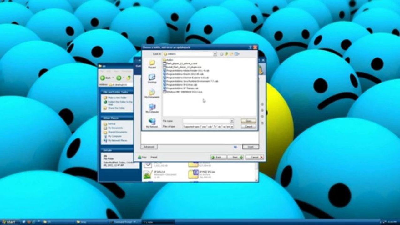 How to Slipstream SP3 Into Windows XP MCE
