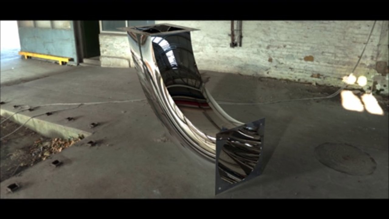 SolidWorks 2013, Tutorial to create a Circular to Square Duct,, HD