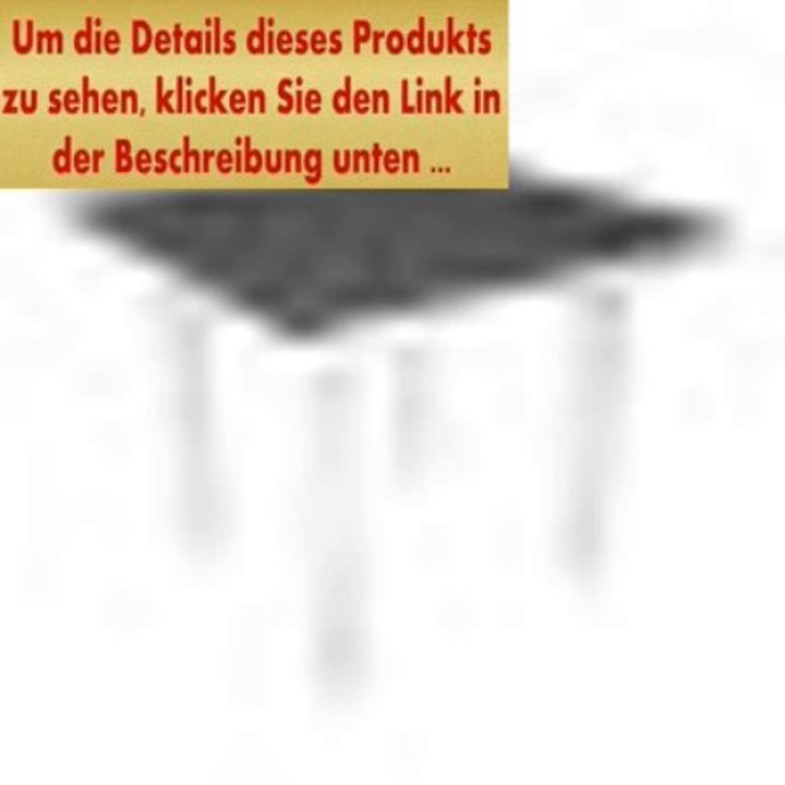 Angebote 36" Recycled Earth-Friendly Square Dining Table - Slate Gray with White Frame