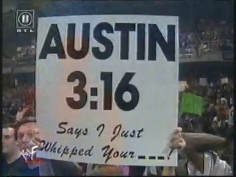 Steve Austin vs. Vince & Shane McMahon - King Of The Ring 1999 (German)