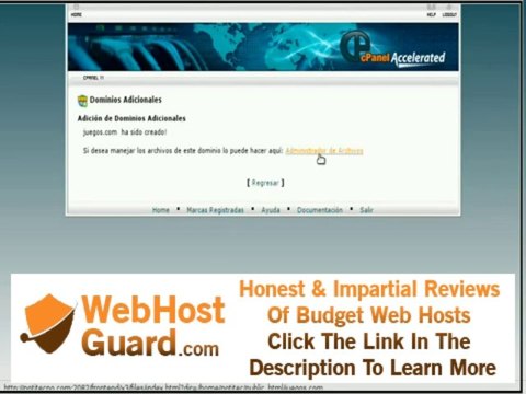 Cómo agregar dominios a su Plan de Hosting Multidominios desde cPanel.