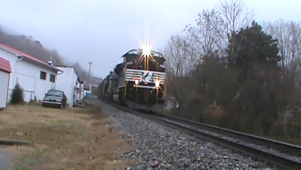 NS 29 coal train SB through Oliver Springs Tn.