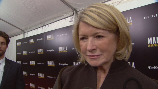 Martha Stewart Talks About Nelson Mandela Surviving Prison