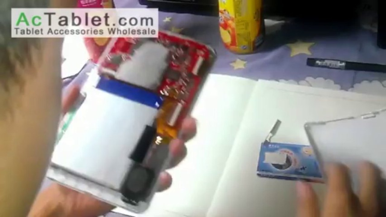 Touch Screen Replacement –  Vido Yuandao N70s Android Tablet Disassembly
