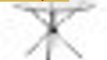 Angebote Eurostyle Hydra 36 Inch Round Glass Dining Table w/ Chromed Steel Base