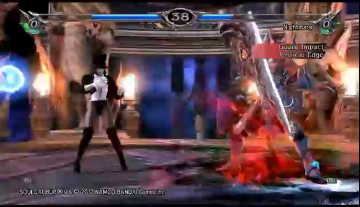 Soul Calibur V | Ranked Online Match - Zatanna Versus Nightmare