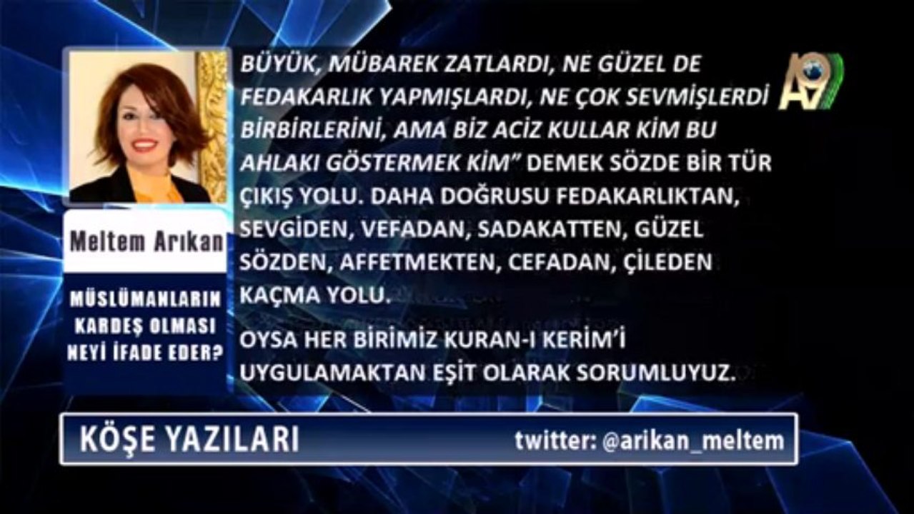 Müslümanların kardeş olması neyi ifade eder?