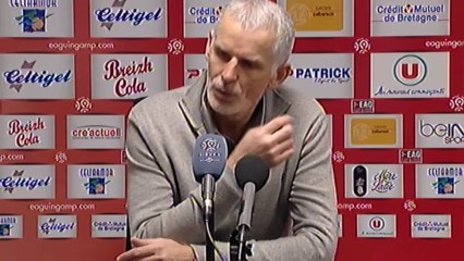 Conférence de presse après Guingamp-Bordeaux