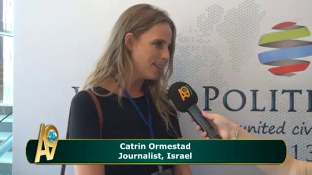 Catrin Ormestad, Journalist Israel