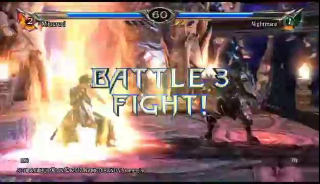 Soul Calibur V | Ranked Online Match - Mitsurugi Versus Nightmare