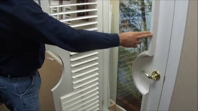 Custom Shutters for French Doors