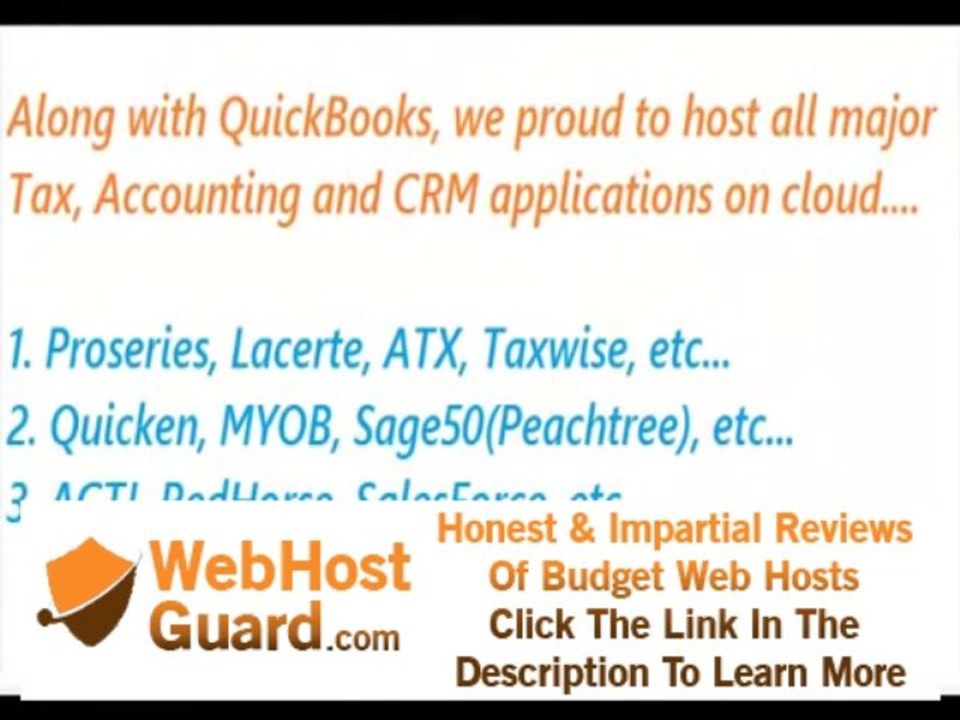 QuickBooks Hosting Demo by SageNext Infotech
