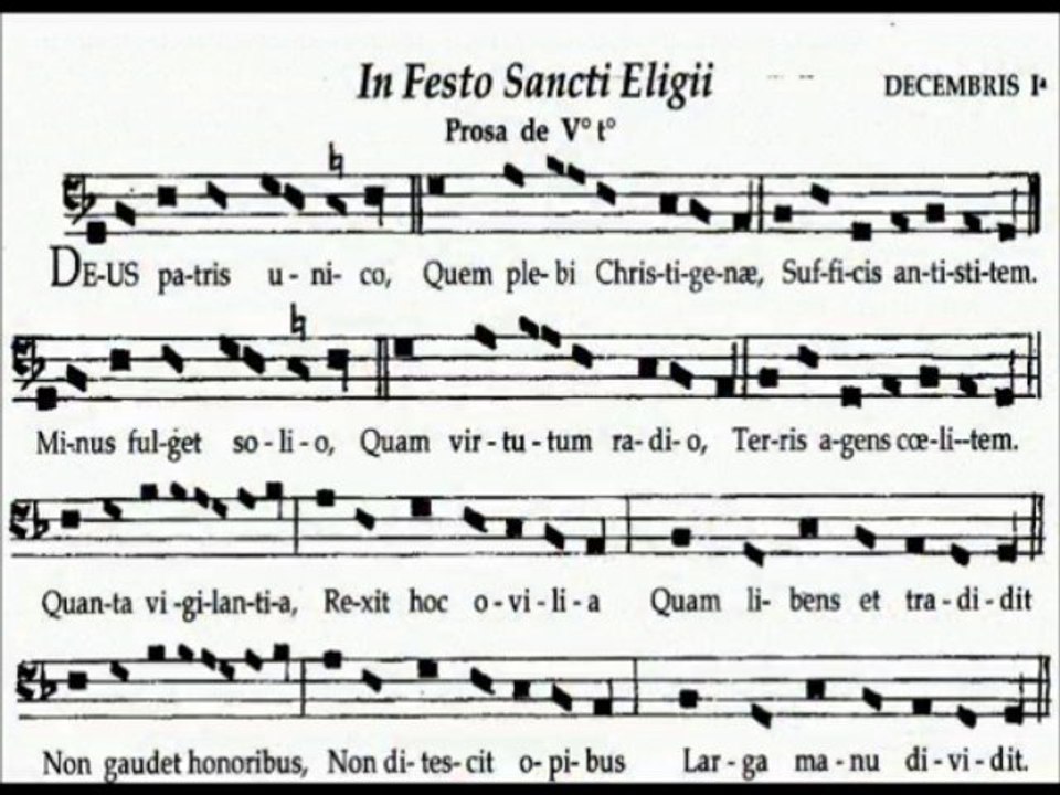Prose de Saint Eloi