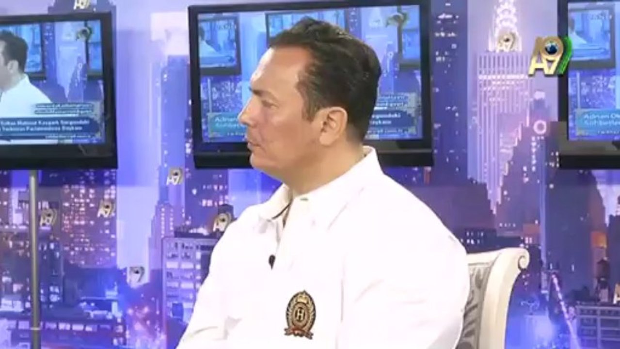 Sayın Adnan Oktar'ın Sürgündeki Doğu Türkistan Parlamentosu Başkanı Prof. Dr. Sultan Mahmut Kaşgarlı ile yaptığı A9 TV'deki canlı sohbeti (31 Temmuz 2013; 24:00)
