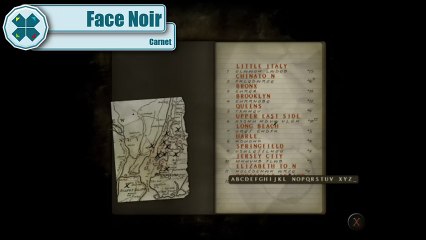 Face Noir - Solution  Enigme du Carnet
