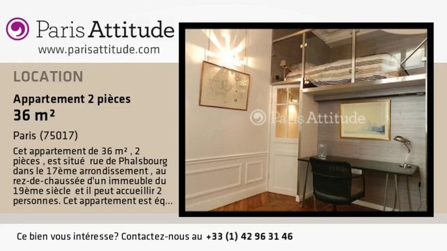 Appartement 1 Chambre à louer - Parc Monceau, Paris - Ref. 7763