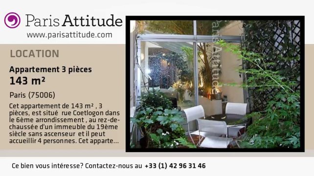 Appartement 2 Chambres à louer - Jardin du Luxembourg, Paris - Ref. 8242