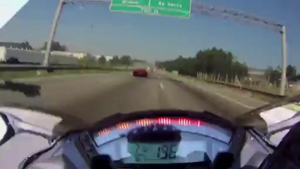 kawasaki zx-10r vs ferrari 430 vs honda cbr1000rr