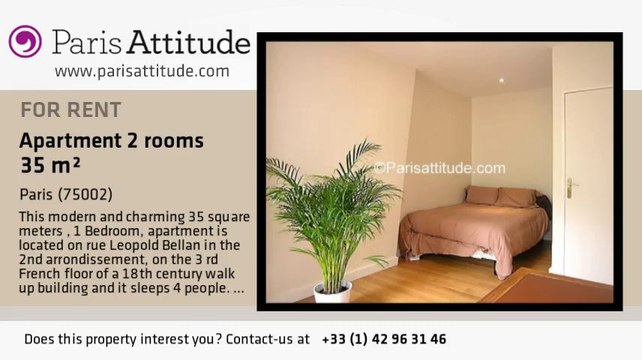 1 Bedroom Apartment for rent - Montorgueil, Paris - Ref. 6340