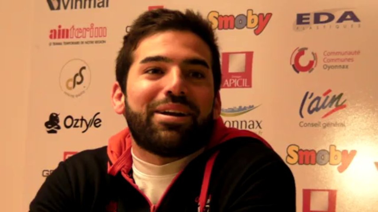 Rugby Top 14 - Agustin Figuerola réagit après Oyonnax - Brive  - 1ère partie