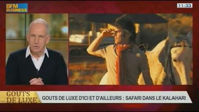 Tapisserie et ameublement en papiers japonais et safari dans le Kalahari, dans Goûts de luxe Paris - 01/12 8/8