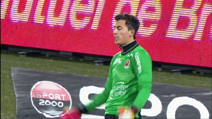 But Kévin MONNET-PAQUET (17ème) - FC Lorient - OGC Nice - (3-0) - 30/11/13 (FCL - OGCN)